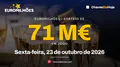 Euromilhões: jackpot de 71 milhões de euros em jogo esta sexta-feira