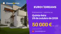 EuroDreams de quinta-feira, 29 de outubro de 2026: jackpot de 50 000 €, sorteio às 20:00