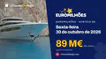 Euromilhões de sexta-feira, 30 de outubro de 2026: jackpot de 89 M€, sorteio às 20:00